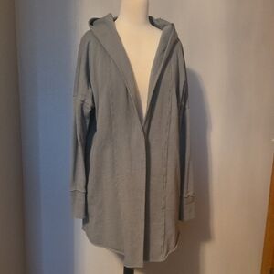 Light Olive Green Hooded Cardigan